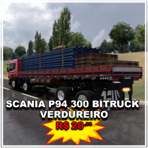 Scania P94 300 Bitruck Verdureiro
