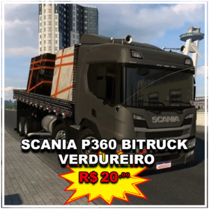 Scania P360 Bitruck Verdureiro