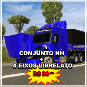 Conjunto NH 12 + 4 Eixos Librelato