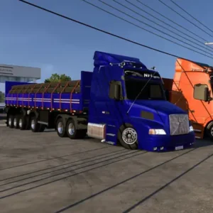 Conj. Volvo NH 12 + Reboque Librelato 4 Eixos