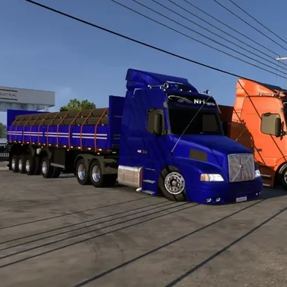 Conj. Volvo NH 12 + Reboque Librelato 4 Eixos