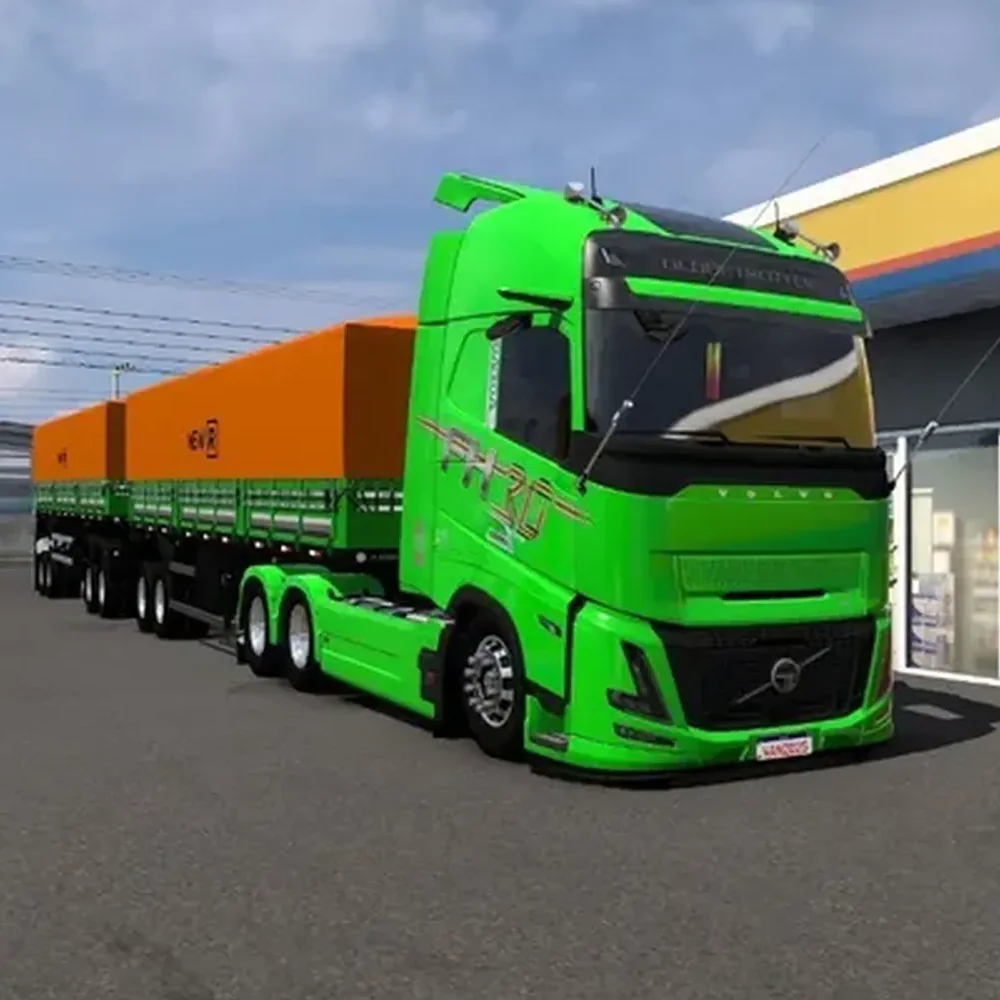 Conj. Volvo Aero + Robque 9 Eixos Randon New R - Imagem 2