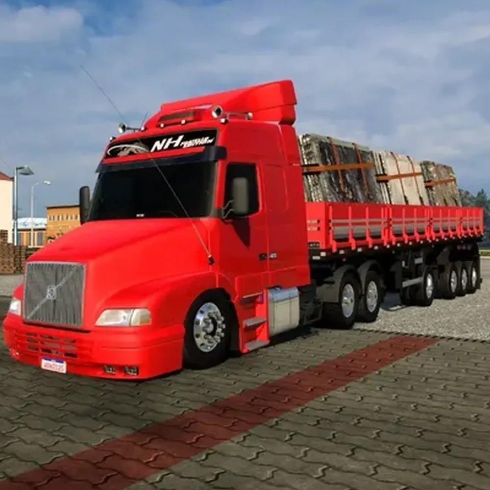 Conj. Volvo NH 12 + Reboque Librelato 4 Eixos - Imagem 2