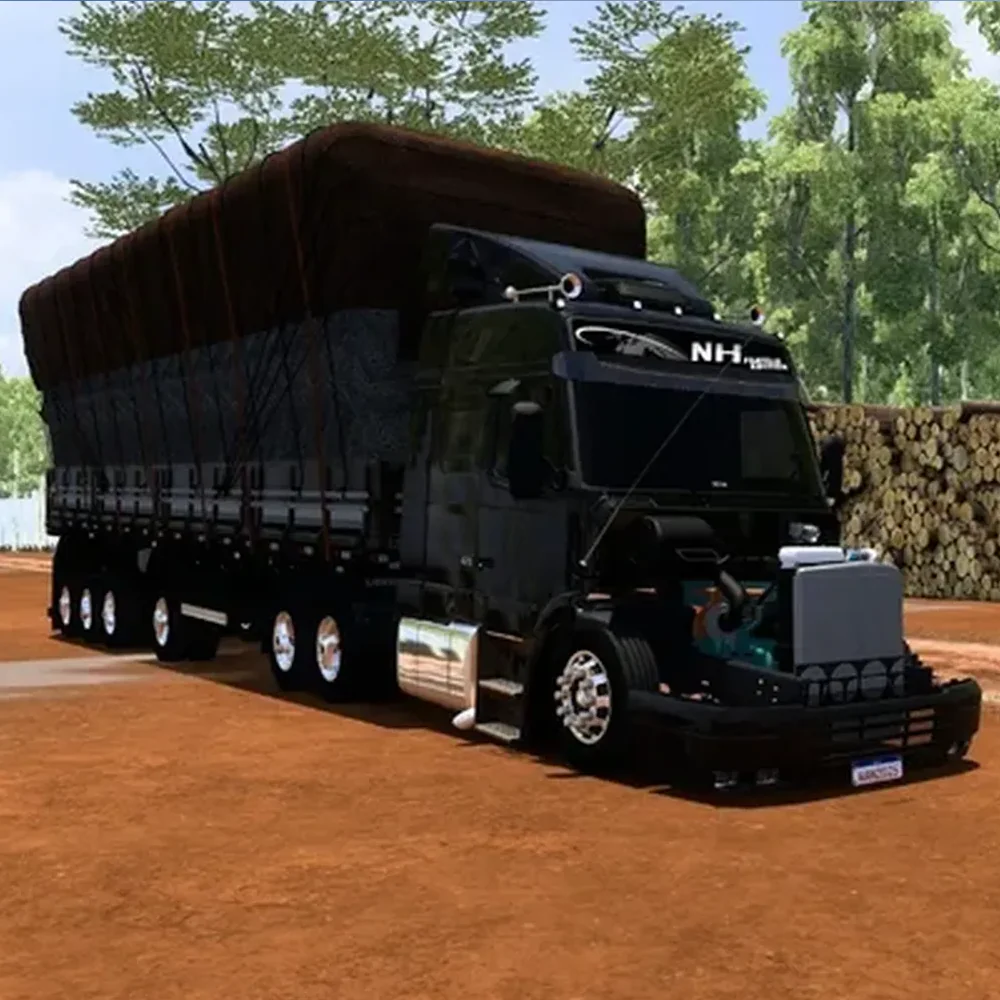 Conj. Volvo NH 12 + Reboque Librelato 4 Eixos - Imagem 3