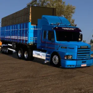 Conj. Scania 143H + Reboque Librelato 3 Eixos