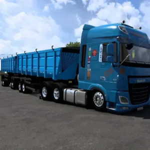 Conj. DAF XF + RodoCaçamba Librelato