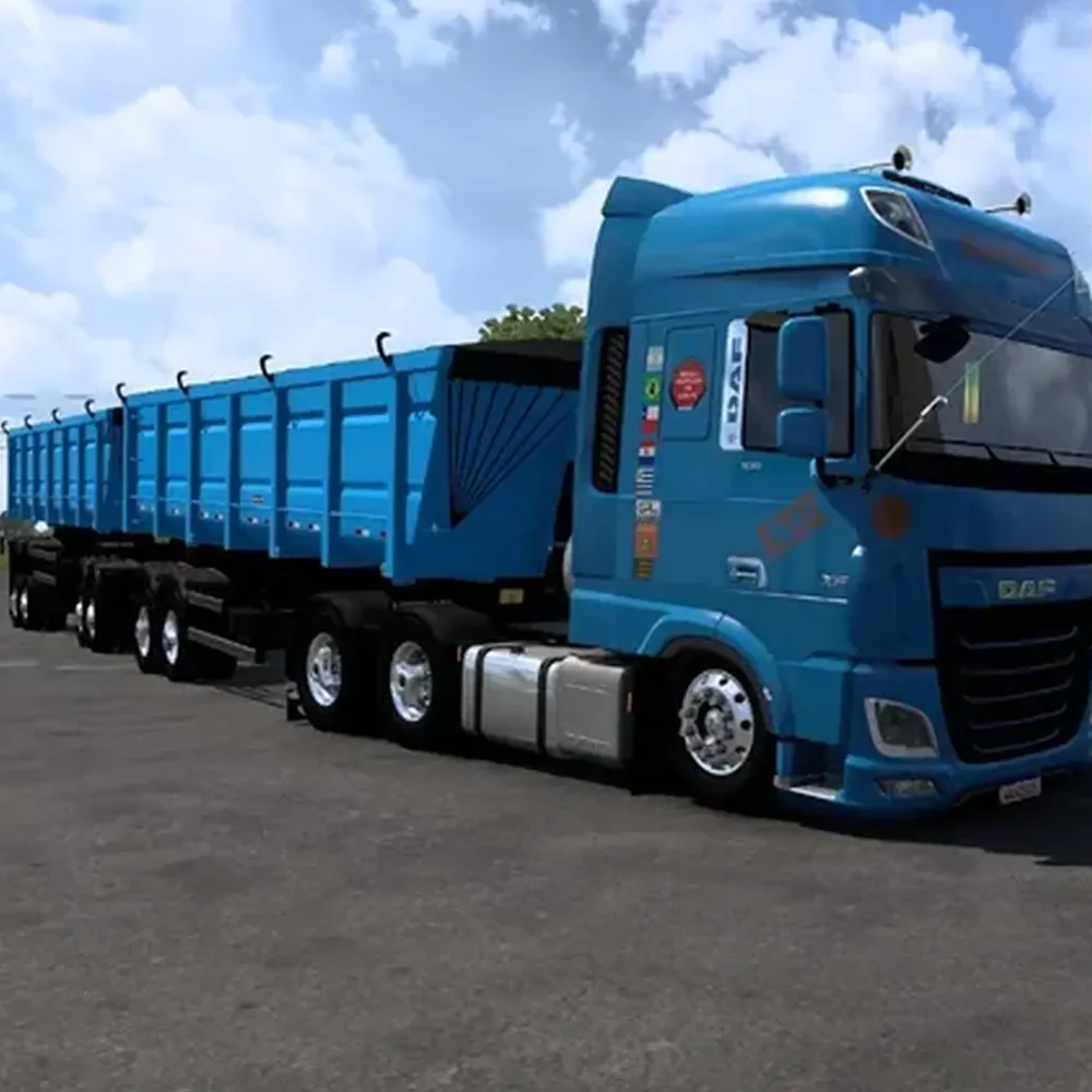 Conj. DAF XF + RodoCaçamba Librelato