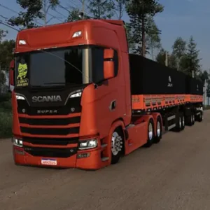 Conj. Scania S + Reboque 9 Eixos Librelato