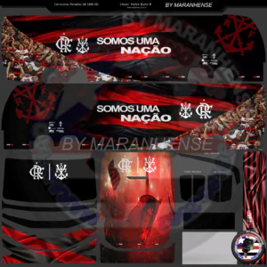 Skin Flamengo para G8 ModShop