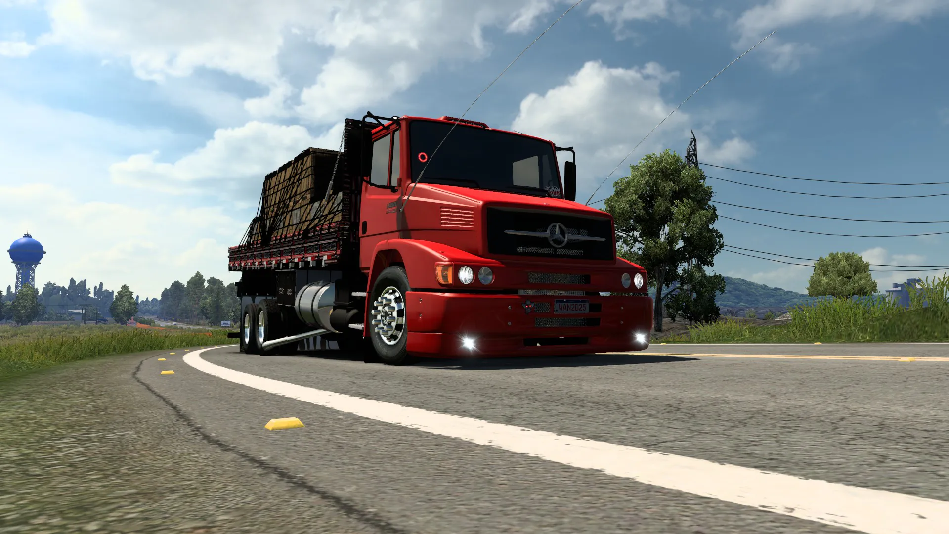 MB 1620 TRUCK VERDUREIRO