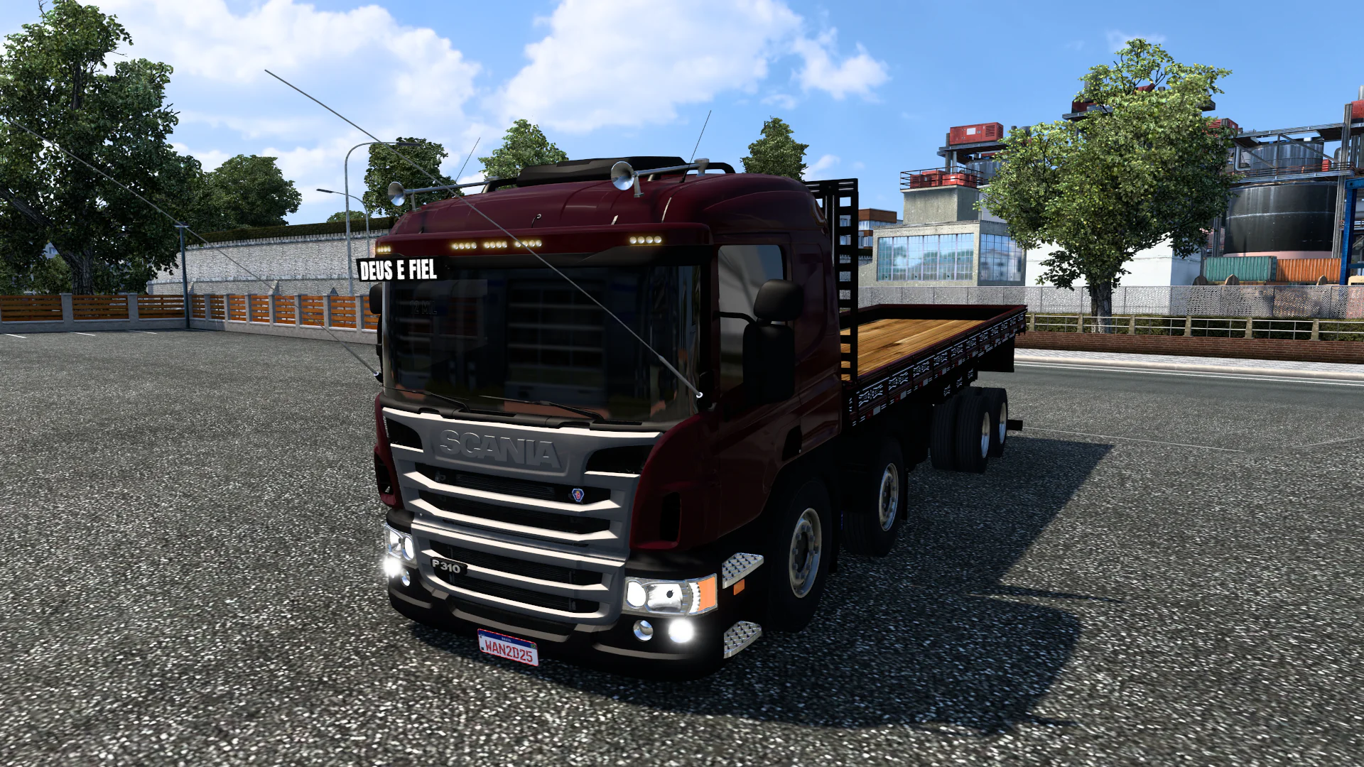 Scania P310 Bitruck - Wanderley Simulador