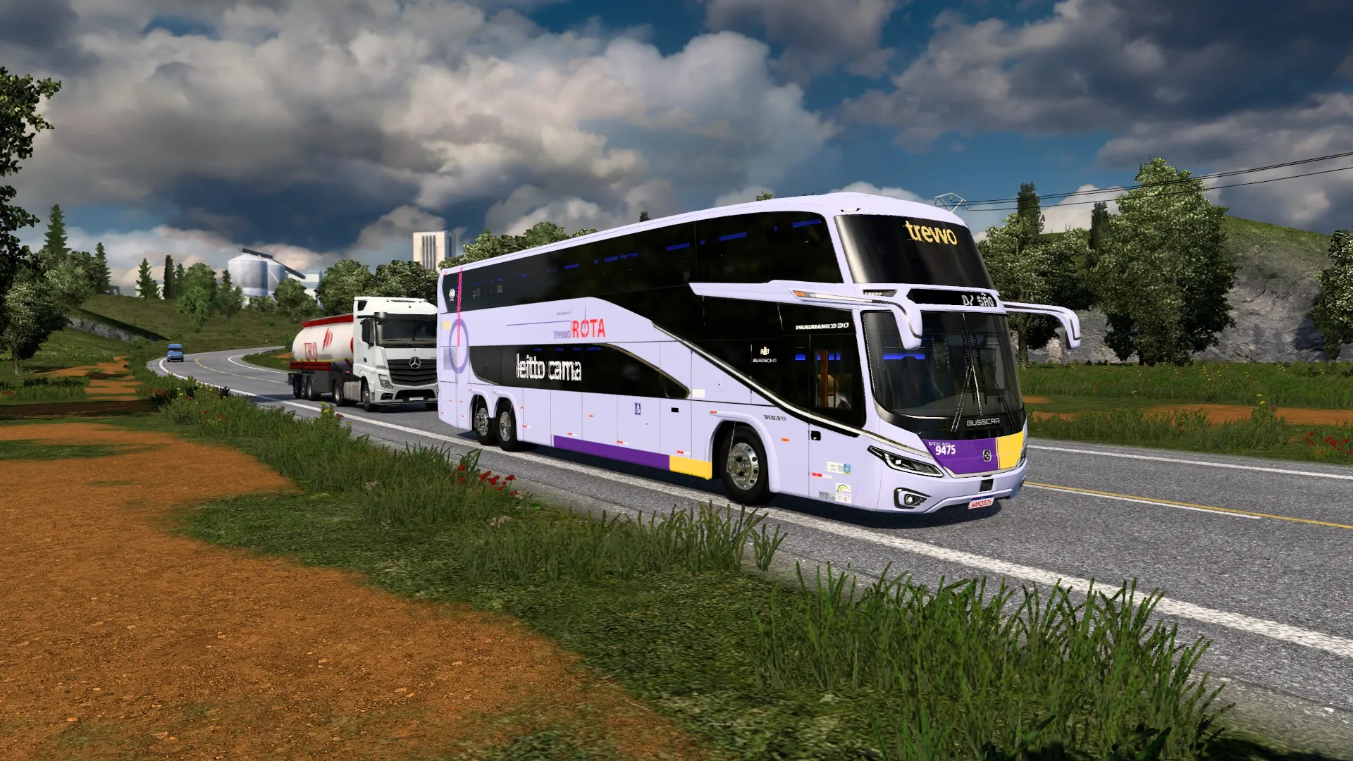 PANORAMICO NB1 DD 6x2 _volvo WANDERLEY SIMULADOR - Imagem 2