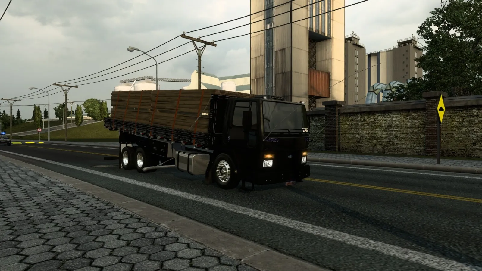 FORD CARGO 1617 VERDUREIRO WANDERLEY SIMULADOR - Imagem 8