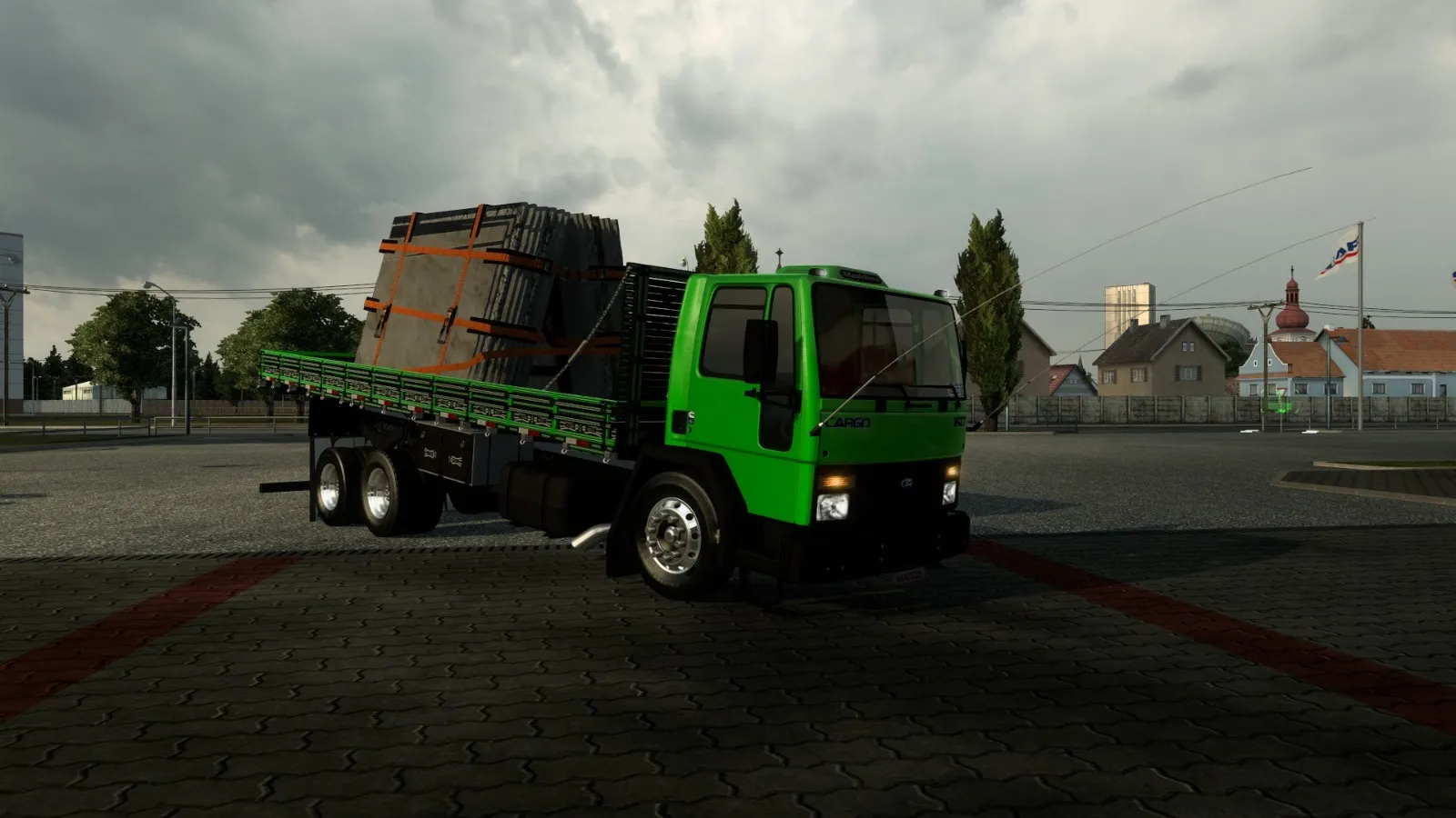 FORD CARGO 1617 VERDUREIRO WANDERLEY SIMULADOR - Imagem 2